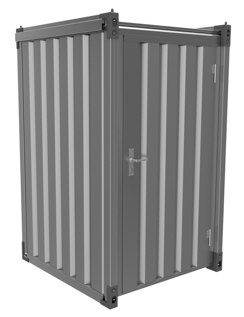 Material container single door - 1.4 × 1.4 m